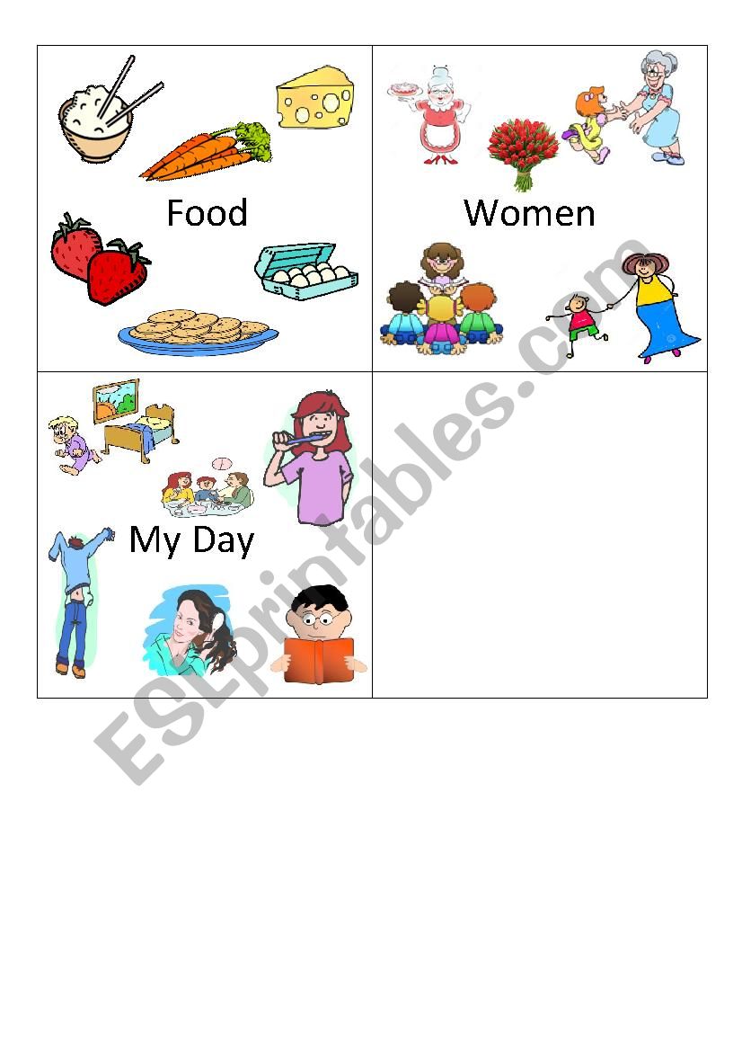 Speaking catds. set 3 worksheet