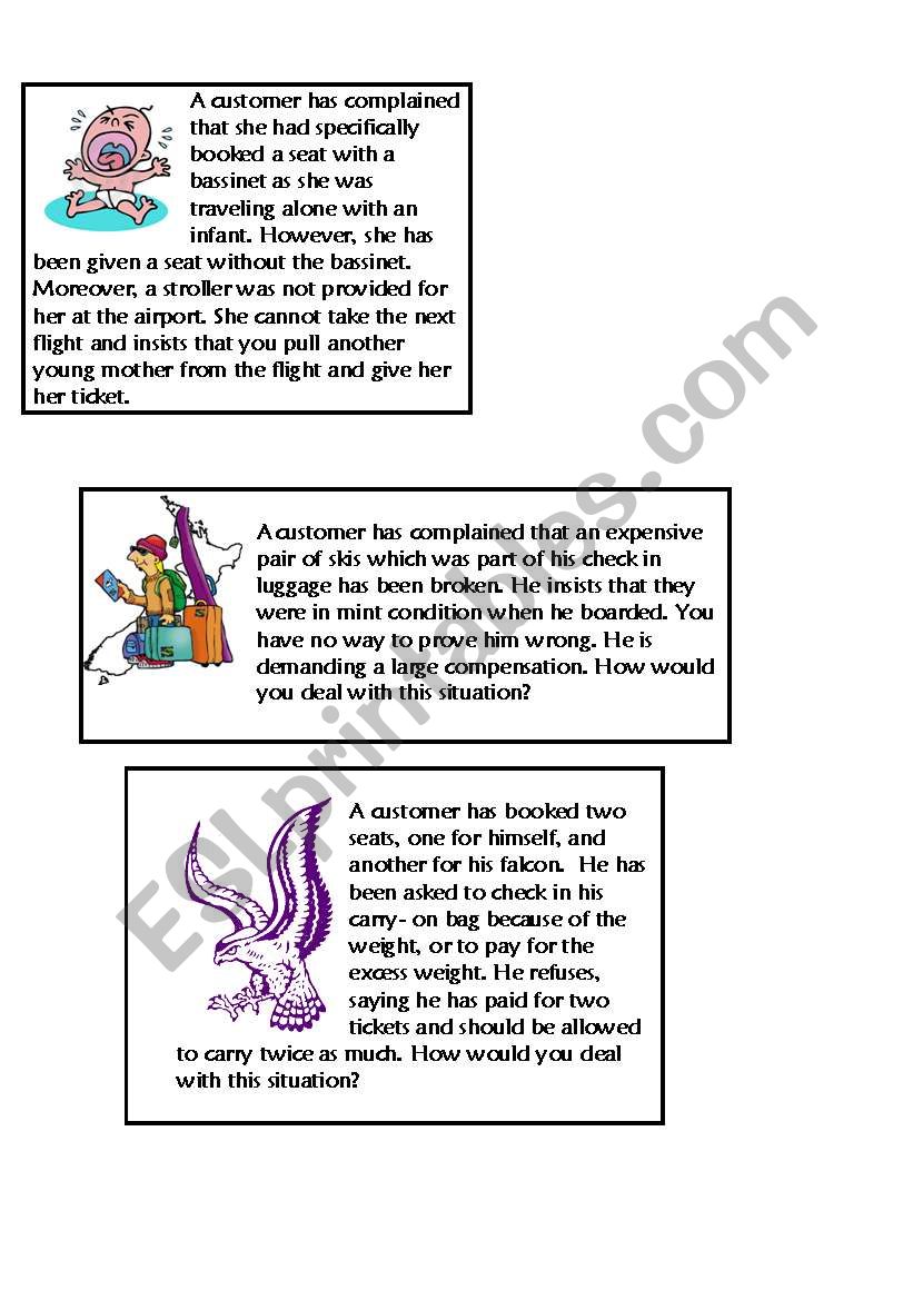 role play worksheet