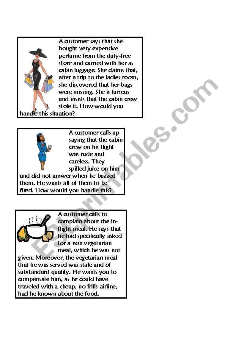 role play worksheet