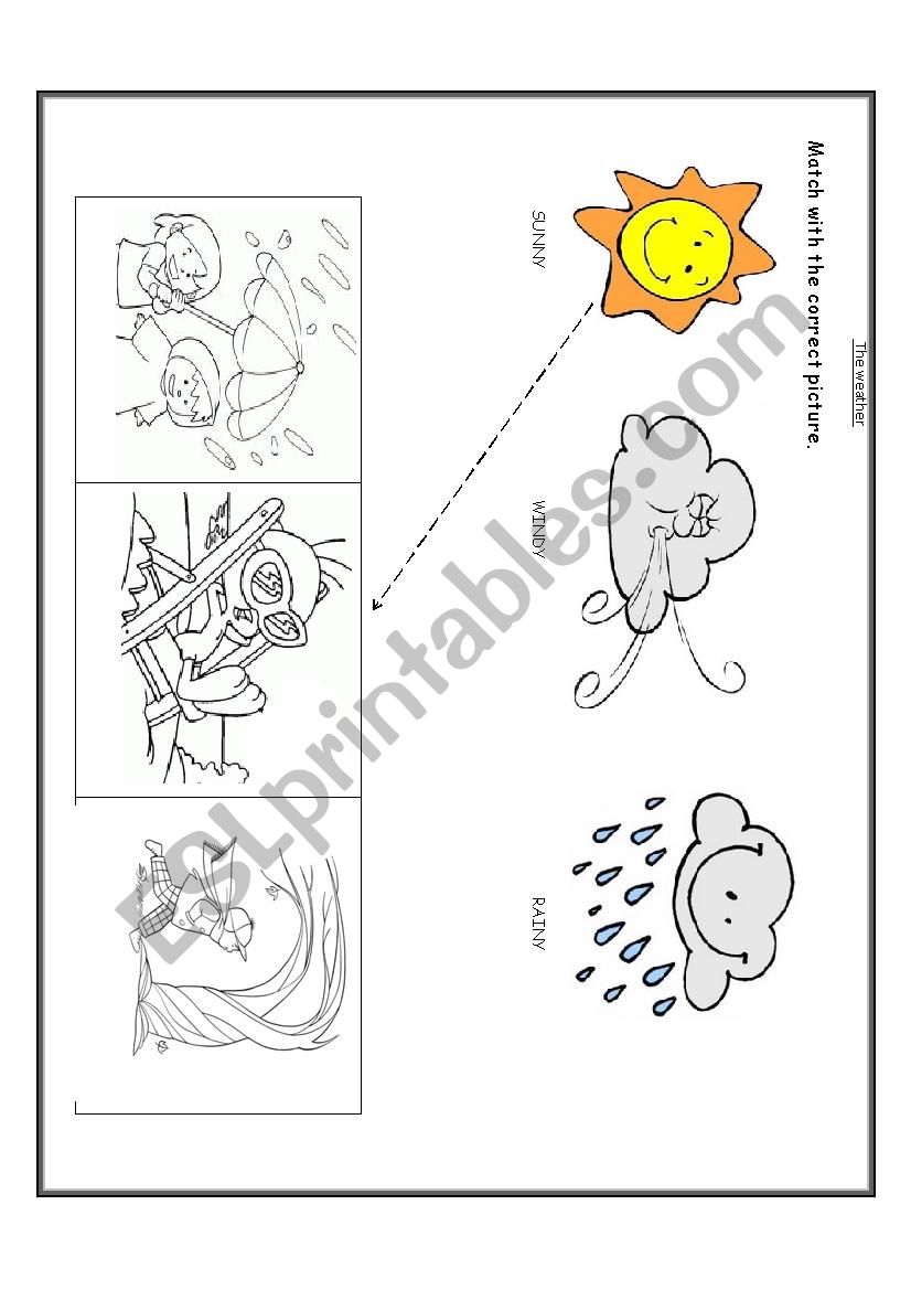 The weather worksheet