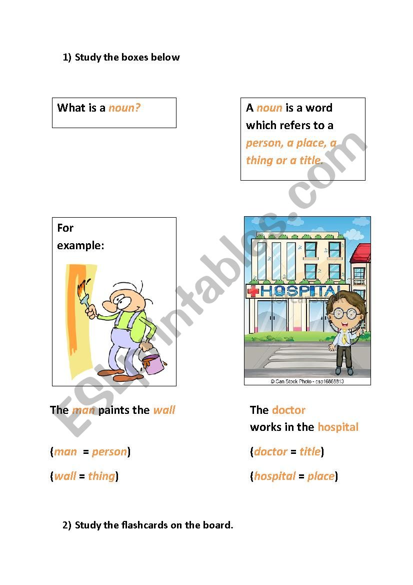 Learning nouns with music (Passenger - Let Her Go)