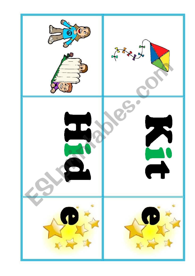 Magic e i_e part 1 worksheet