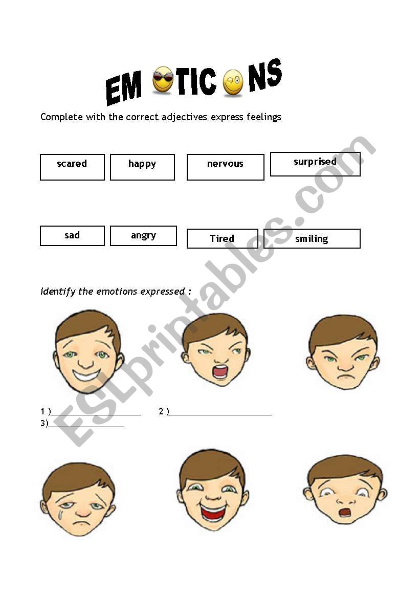 How do you feel? worksheet