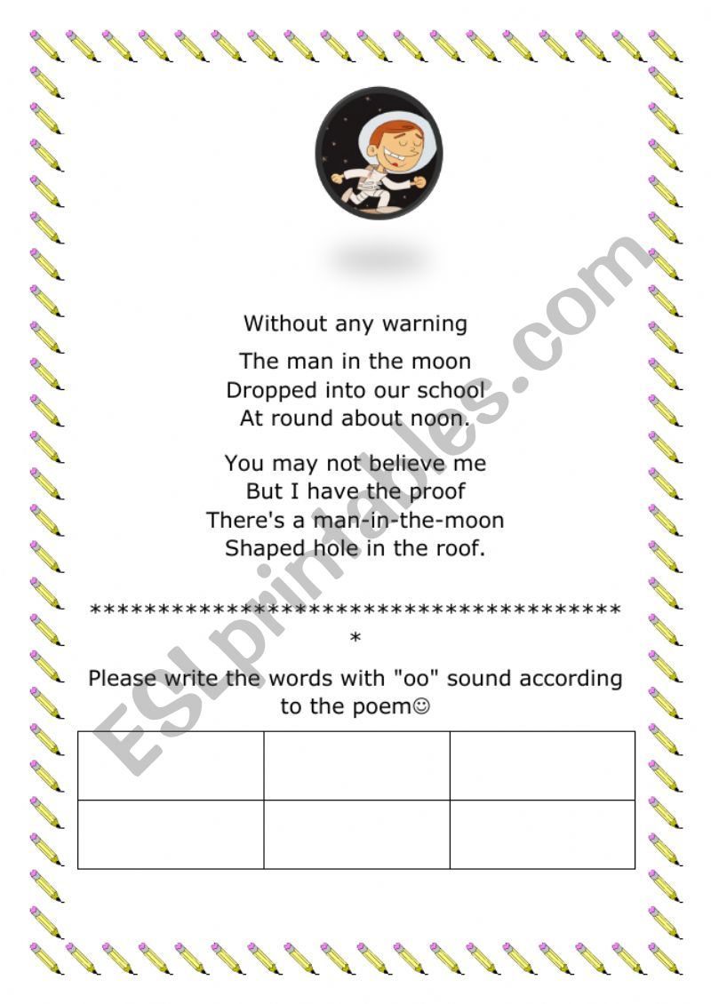 Pronunciation worksheet worksheet