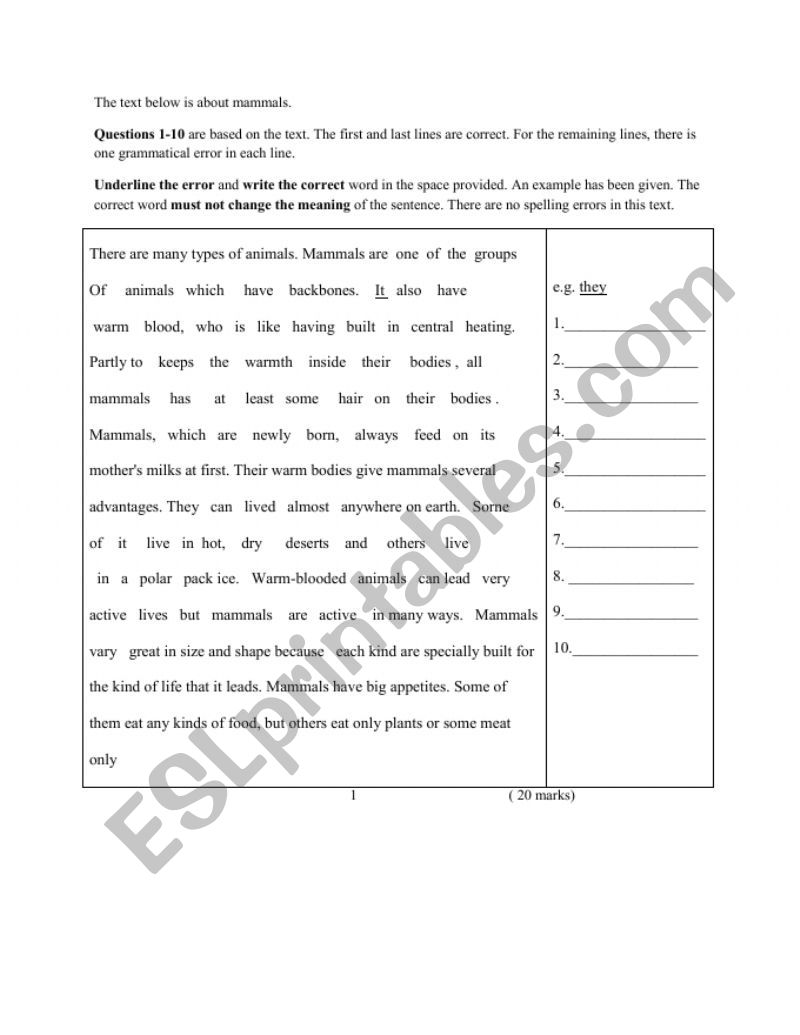 identfying-errors-in-text-esl-worksheet-by-yuhanas