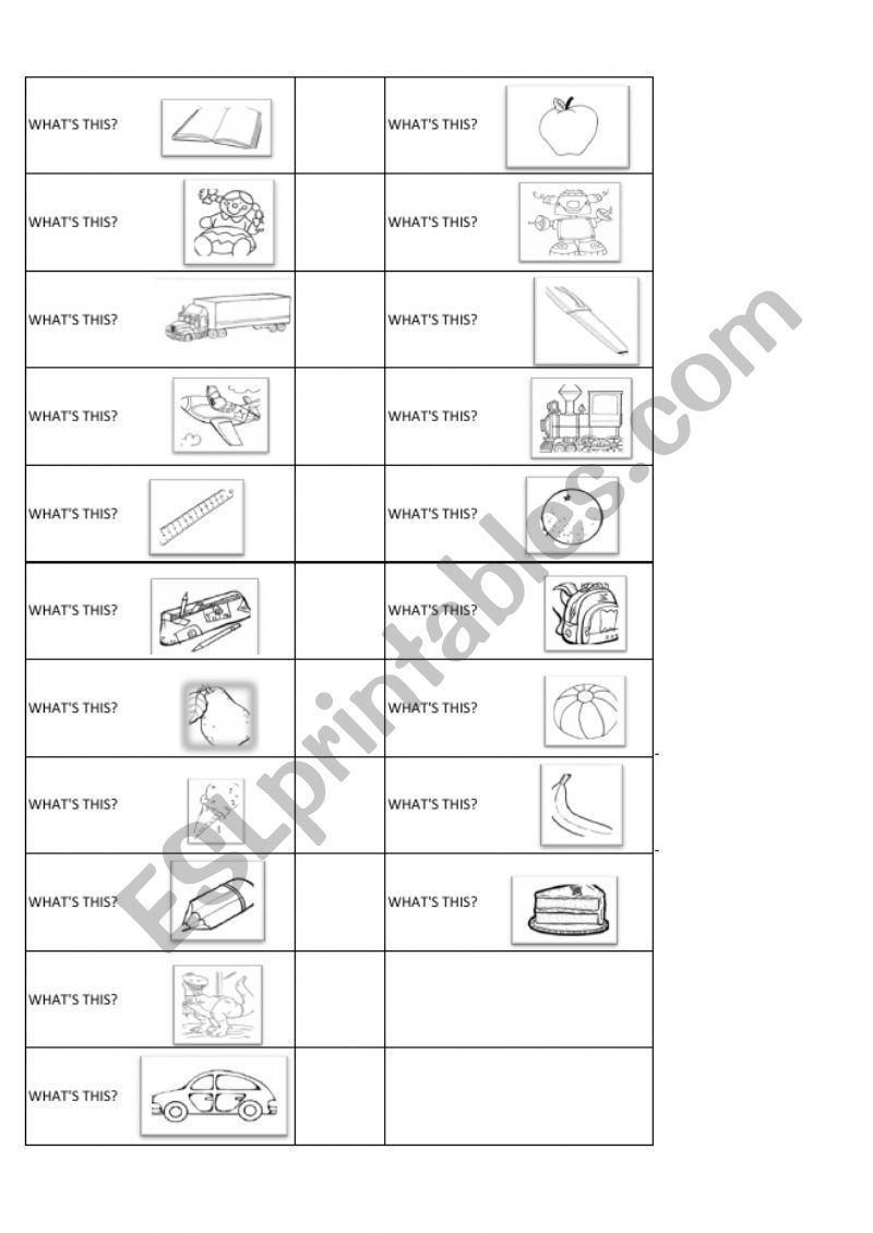 Quiz worksheet