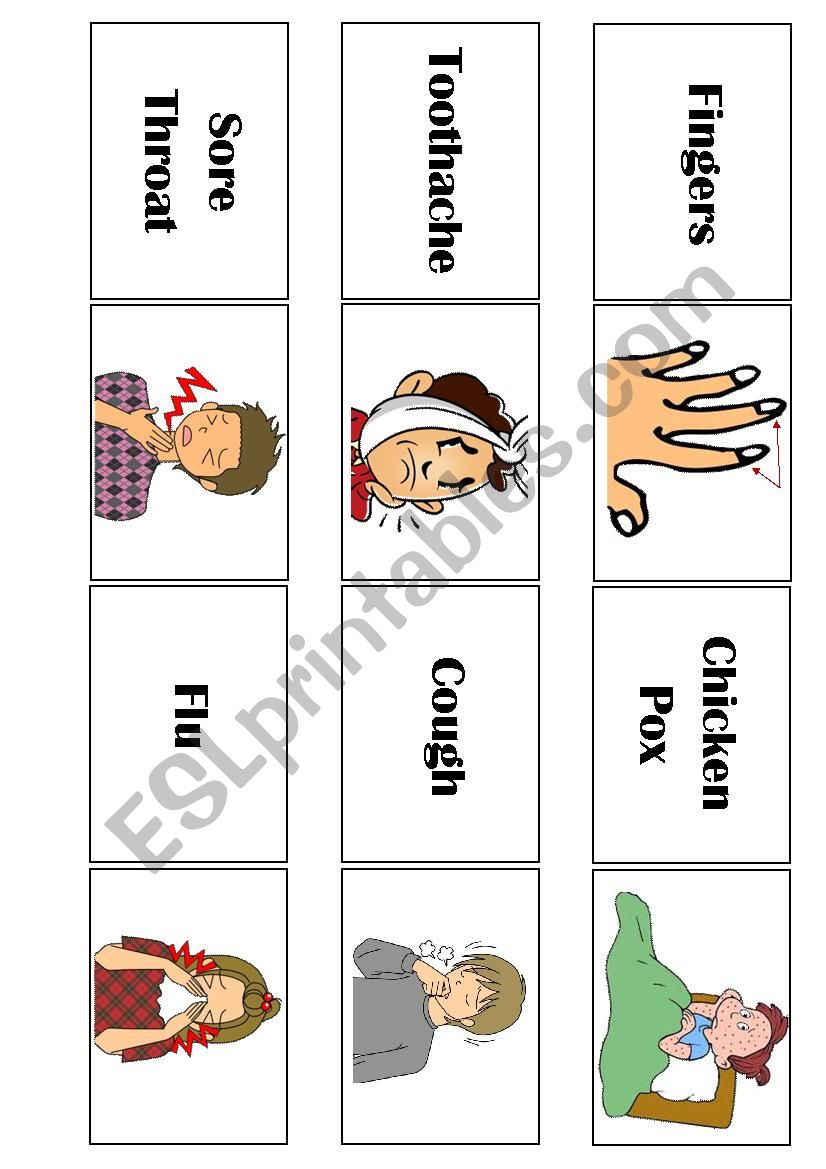 Memory Game worksheet