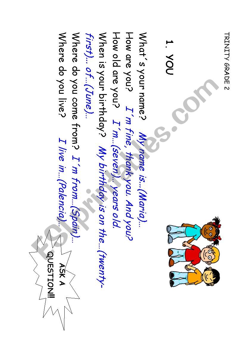 Gese Grade 2 Review worksheet