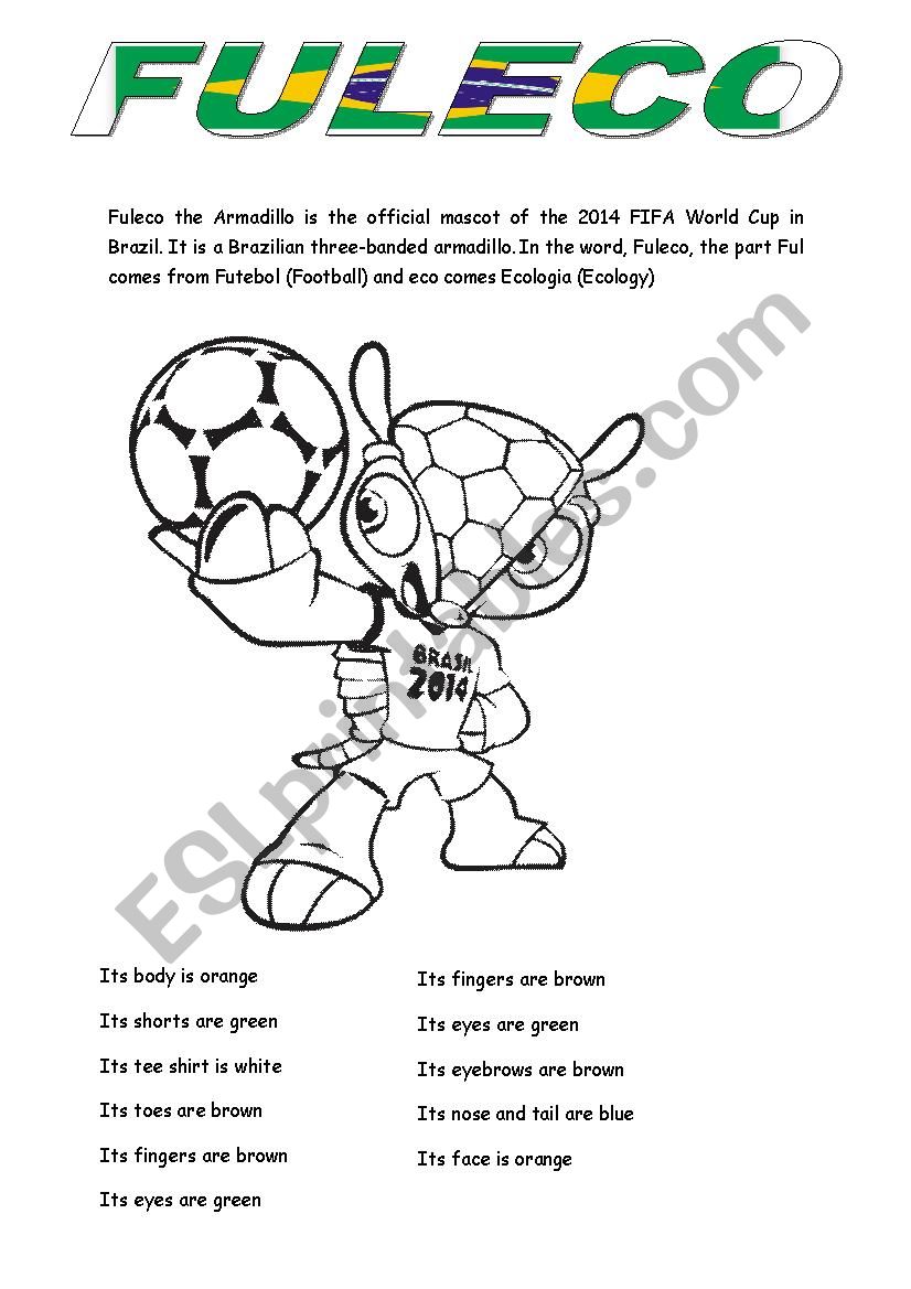 Fuleco worksheet