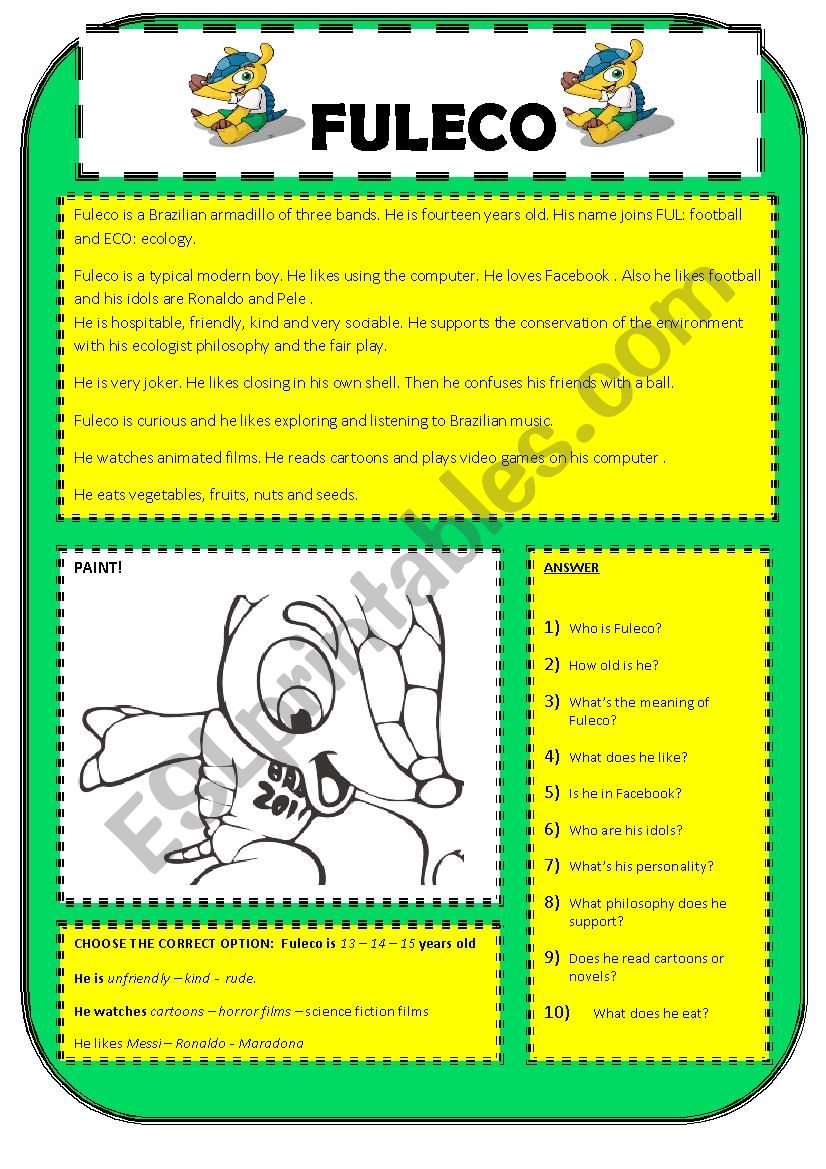 FULECO worksheet