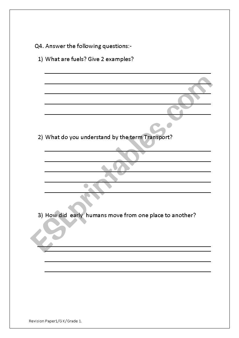 evs grade 2 worksheet esl worksheet by roshan2014