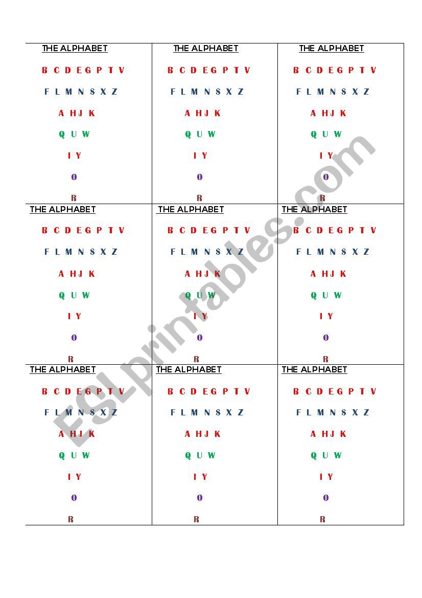 revision worksheet