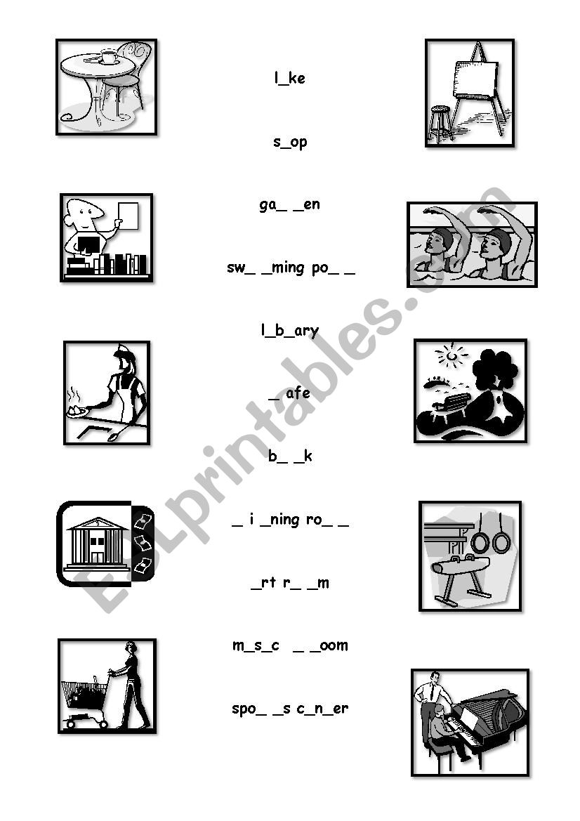 in campus worksheet