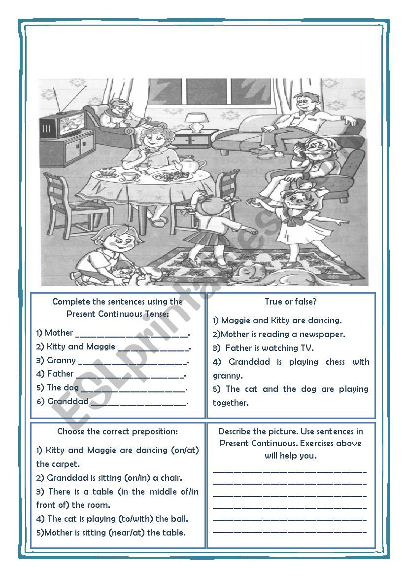 Familly worksheet