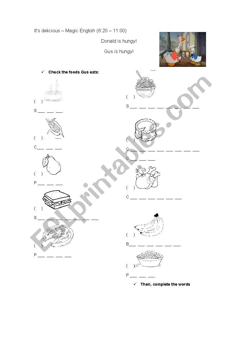 ItÂ´s delicious! Magic English - Disney