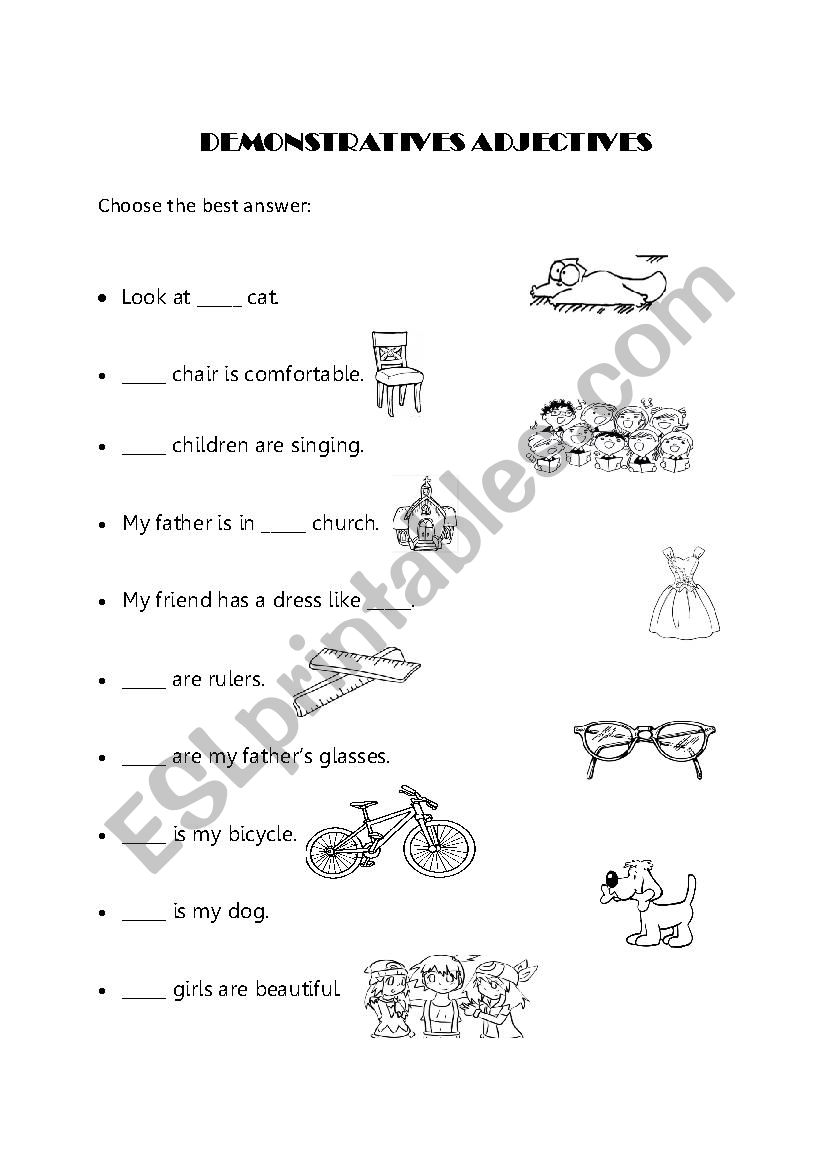 demonstrative-adjectives-esl-worksheet-by-steph1014