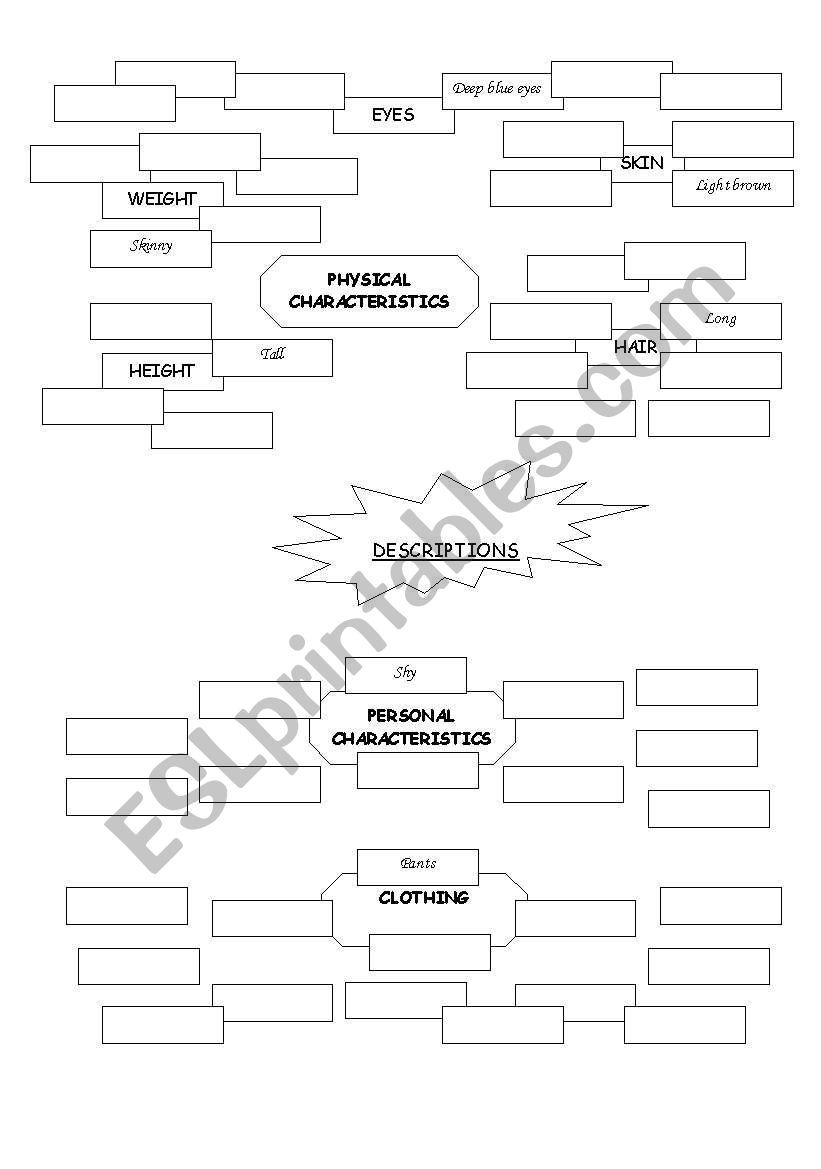 Description worksheet