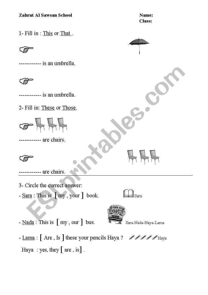 letters and numbers worksheet