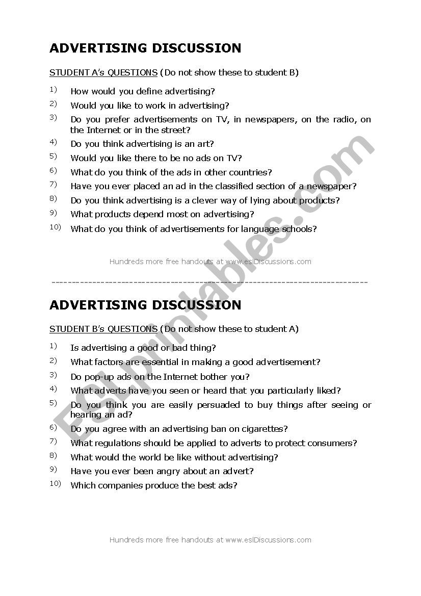 Job Qualifications worksheet