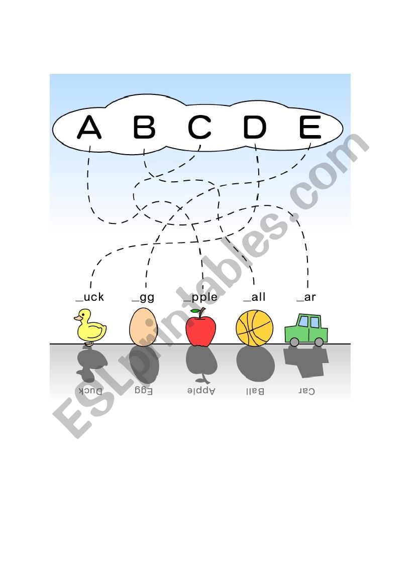 Alphabet Join The Dots Exercise