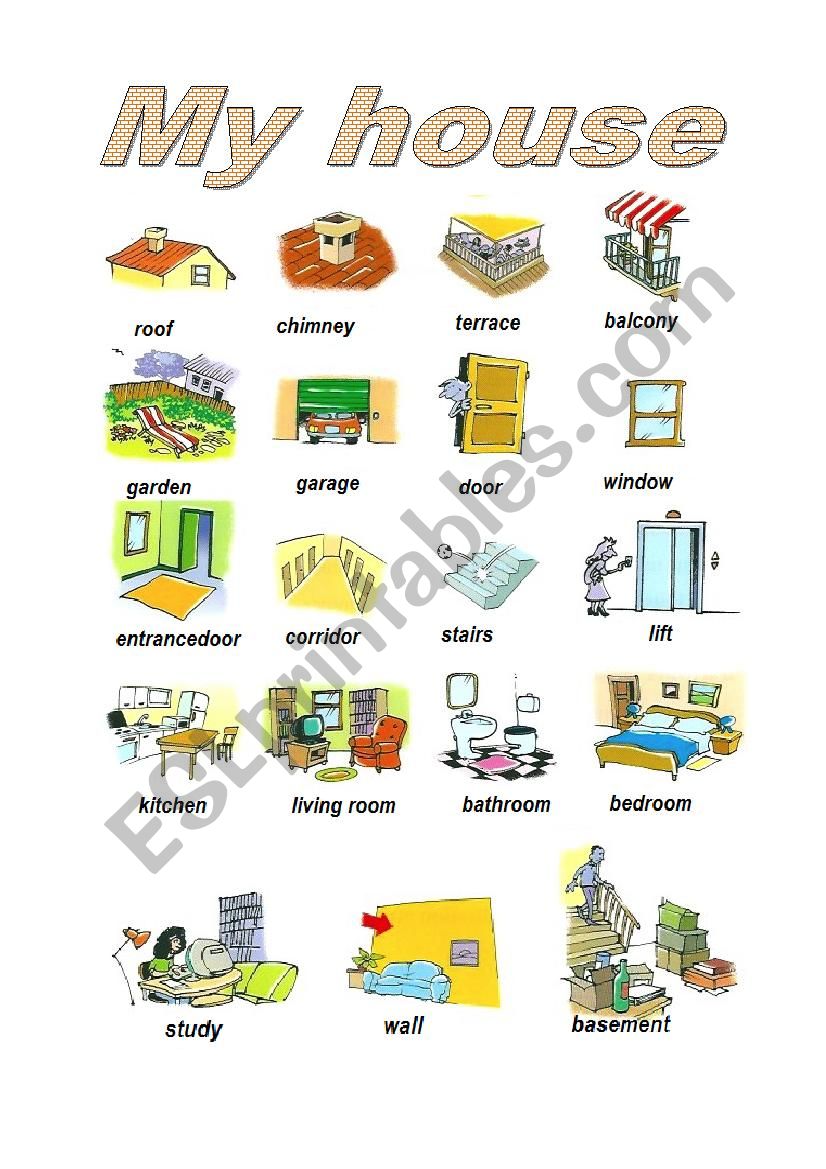 My family pictionary - ESL worksheet by asiulhg