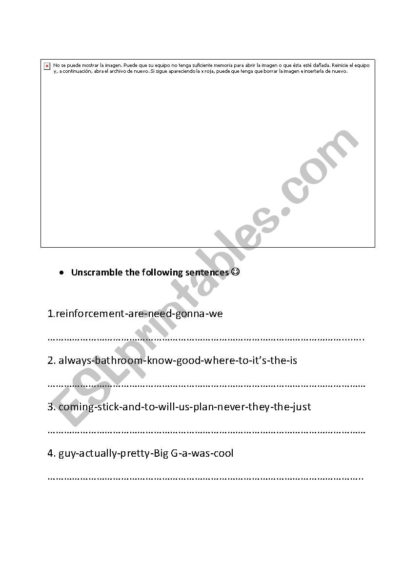 Sanjay and Carig Episode 06 worksheet