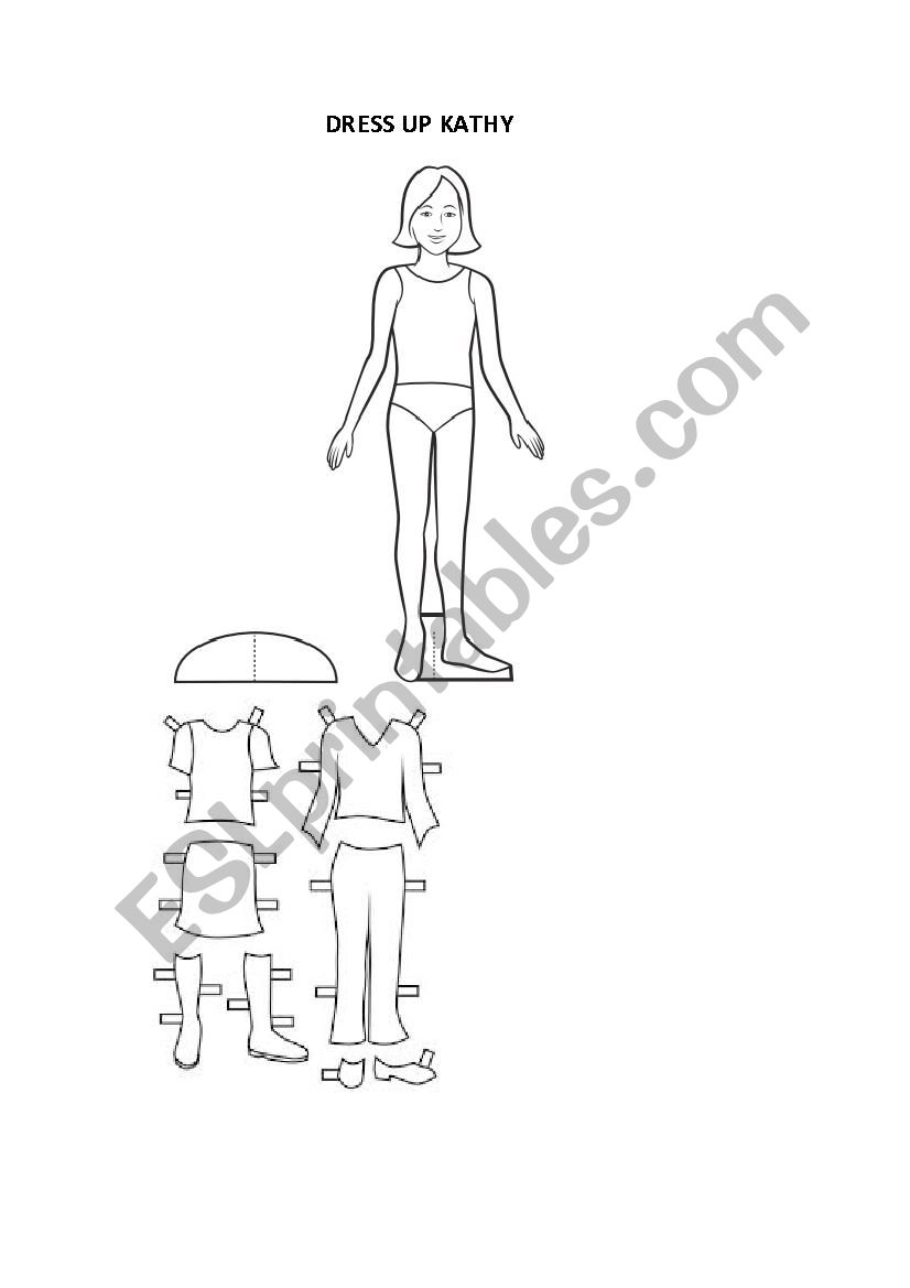 DRESS UP  worksheet