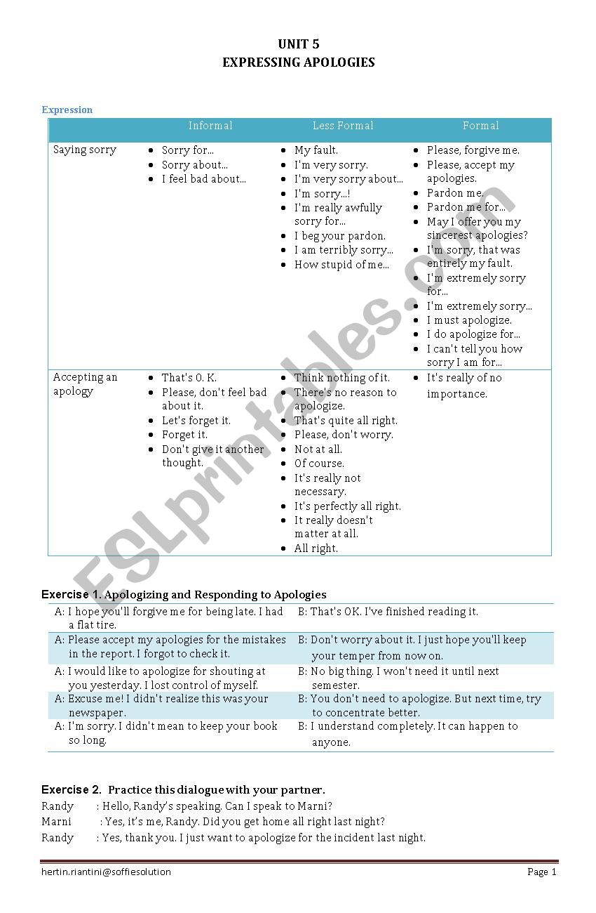 shopping list worksheet