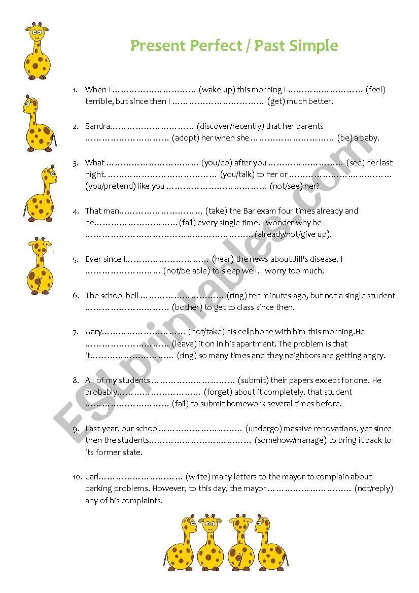 Present Perfect or Past Simple