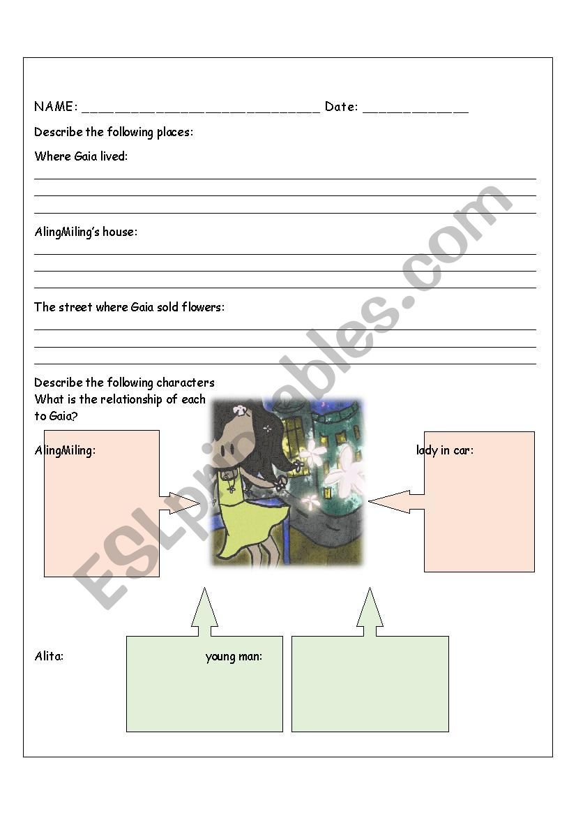 grade 5 sampaguita story worksheet