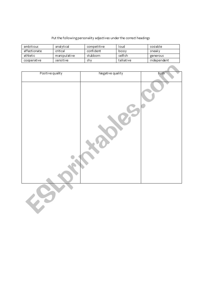 Mixer worksheet