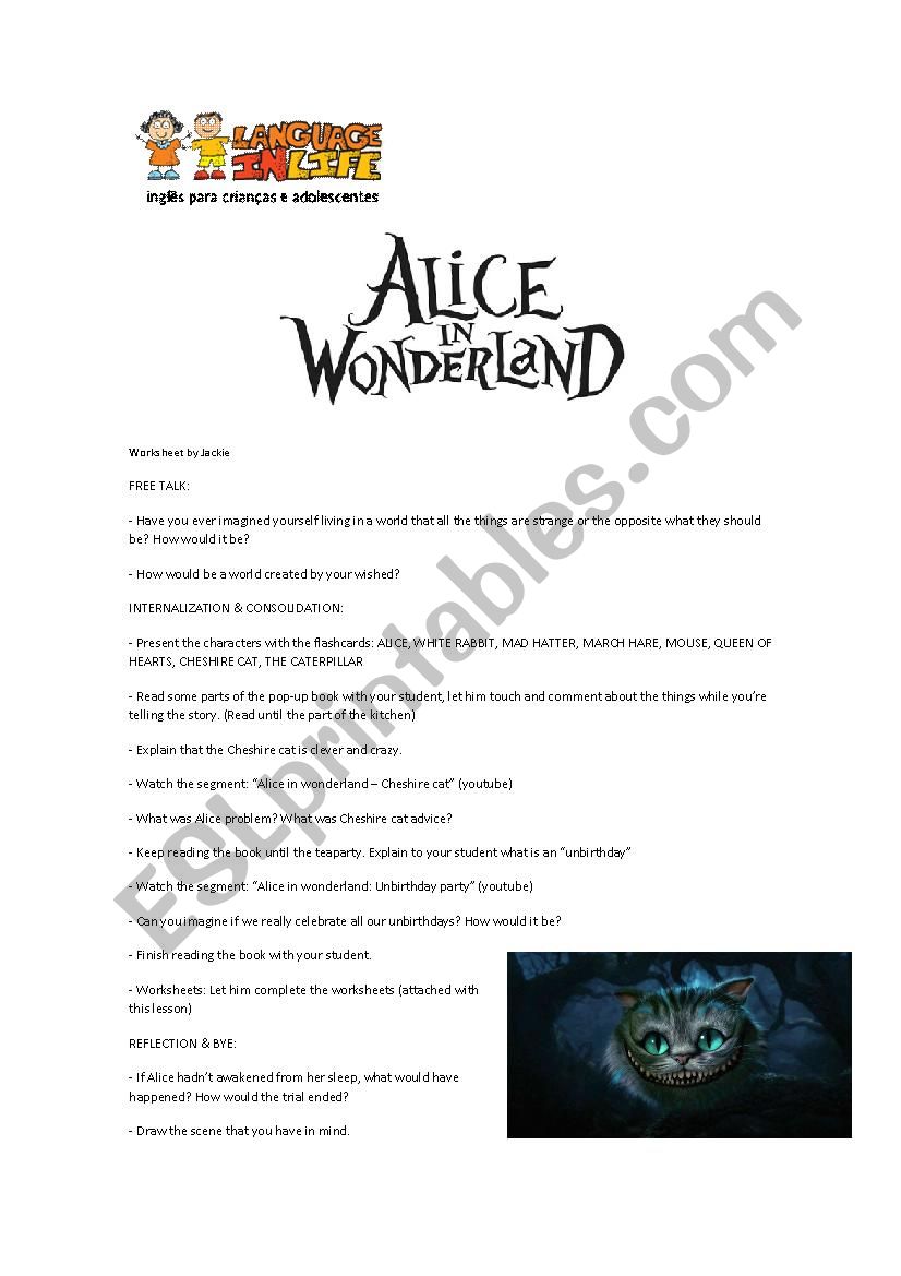 Alice in Wonderland full class