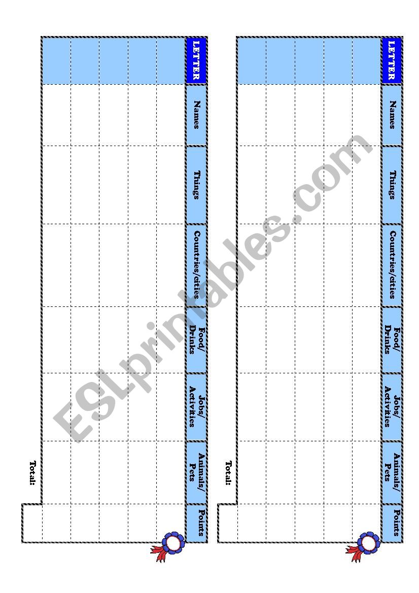 Tutti Frutti in English worksheet