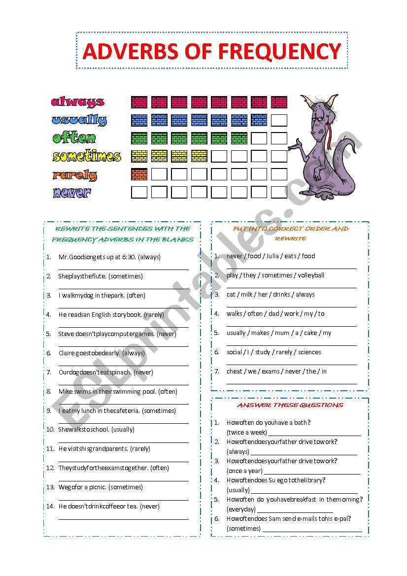 frequency-adverbs-2-page-activity-grammar-drills-94673