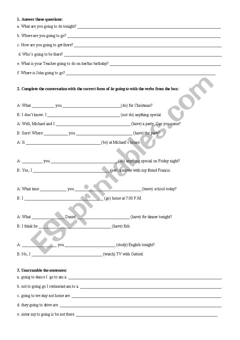 Going to worksheet