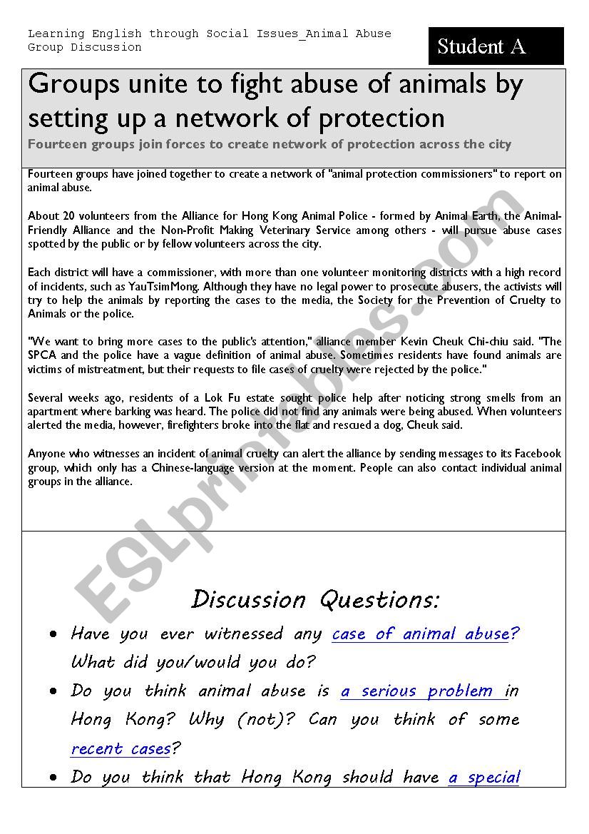 Cause and Effect worksheet worksheet