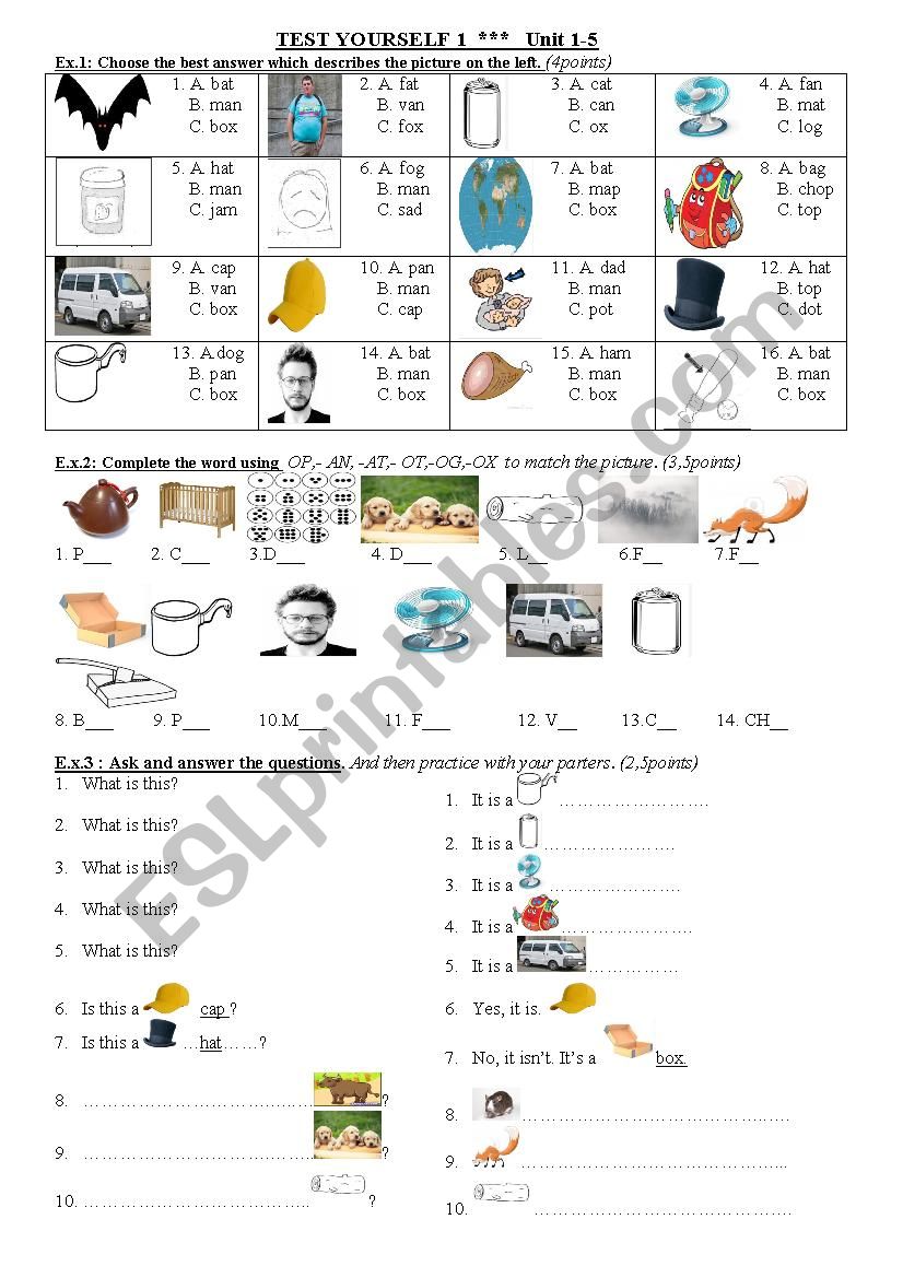 easy phonics worksheet