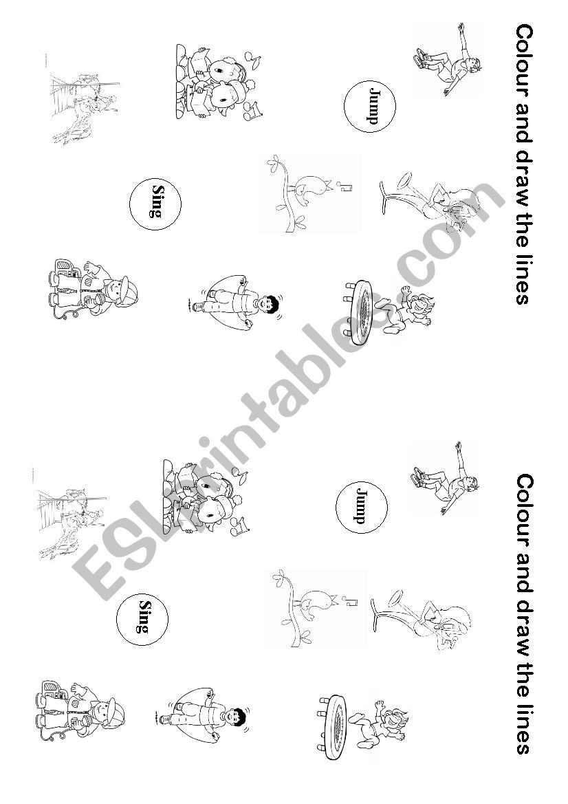 verbs worksheet