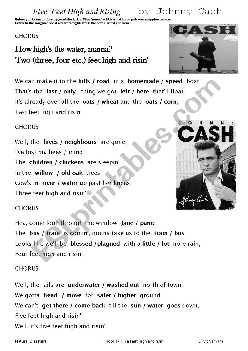 Five Feet High and Risin by Johnny Cash
