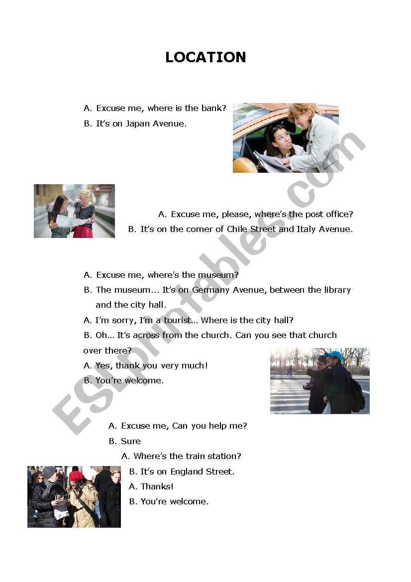 Location worksheet