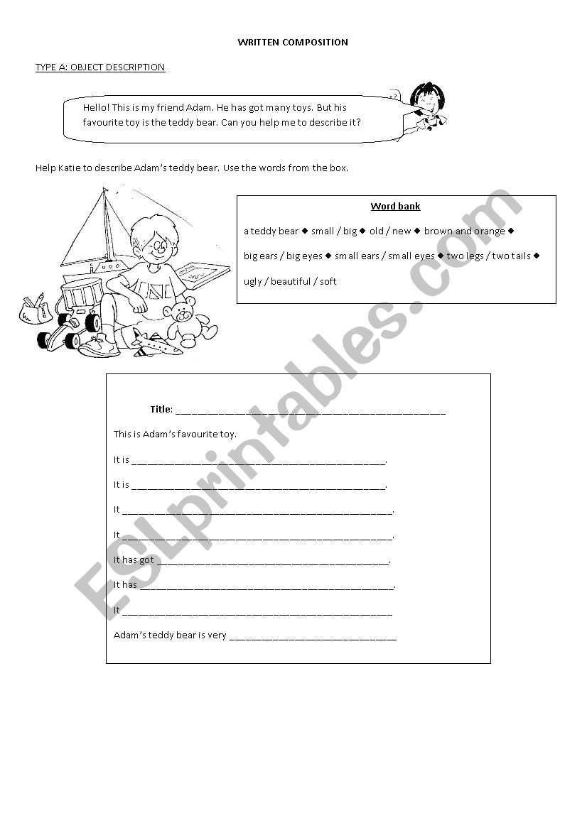 Composition worksheet
