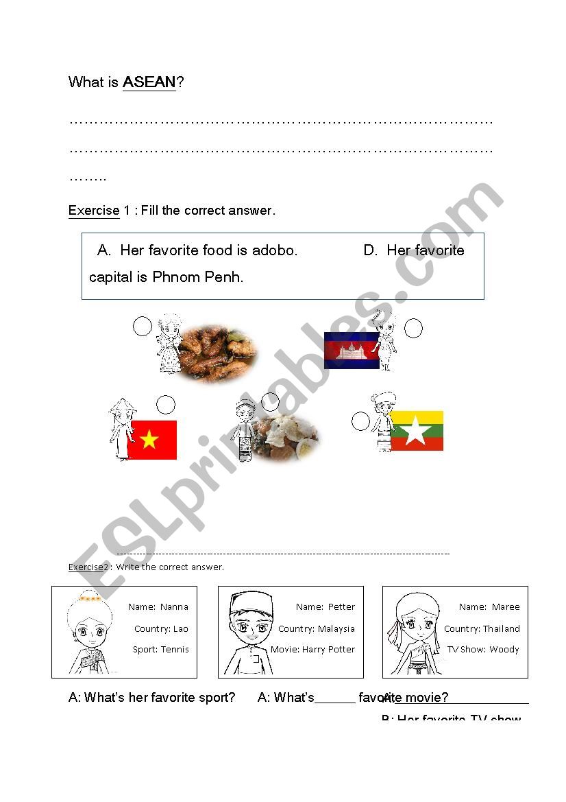 What is ASAEN worksheet