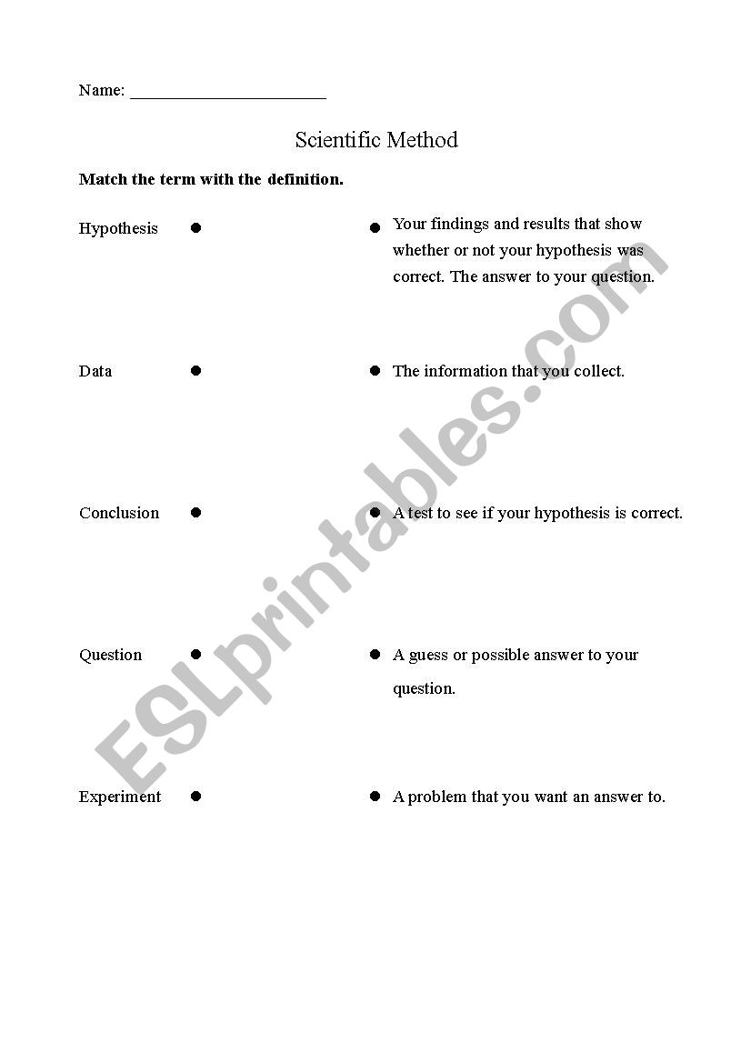 research matching problems