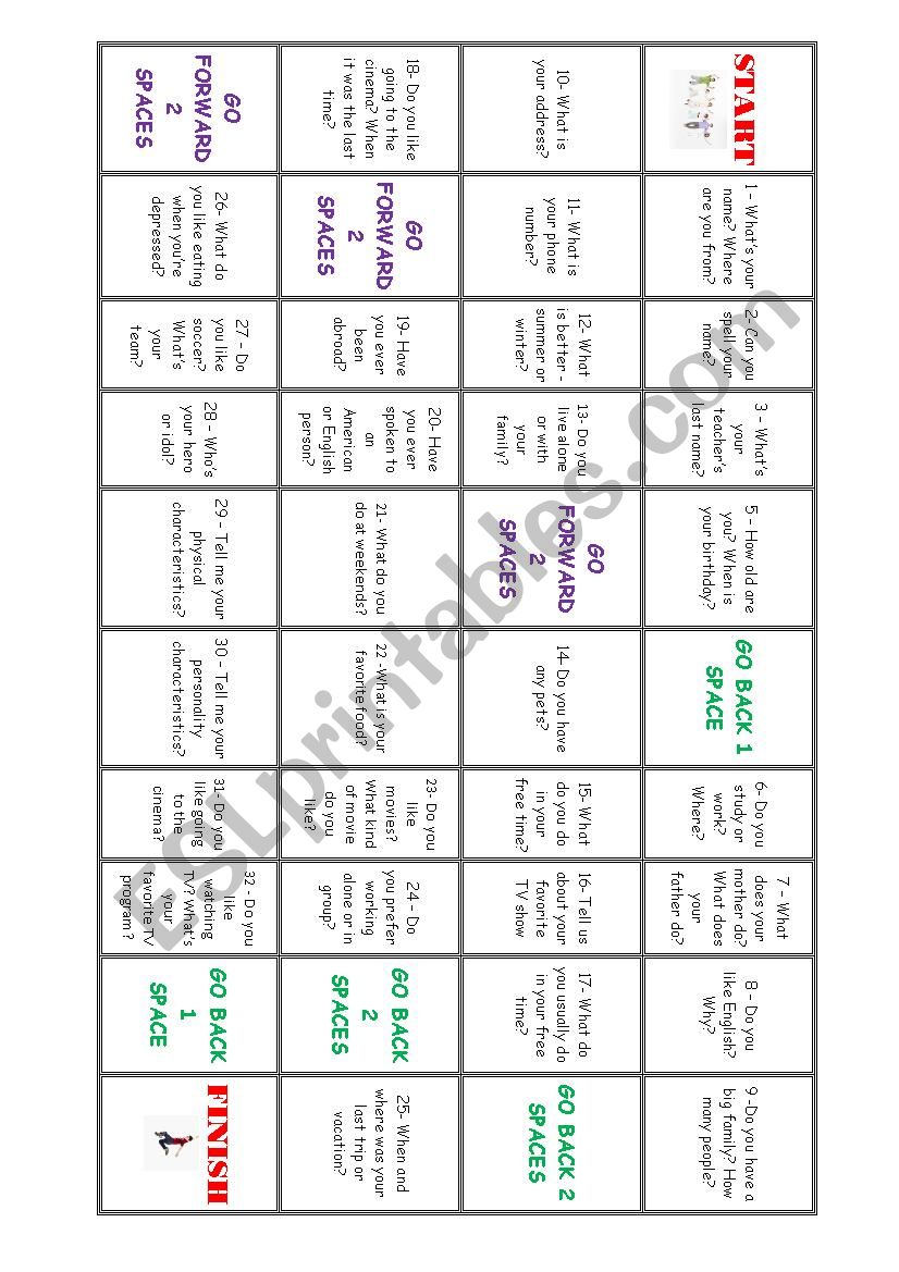 CONVERSATION AND REVIEW worksheet