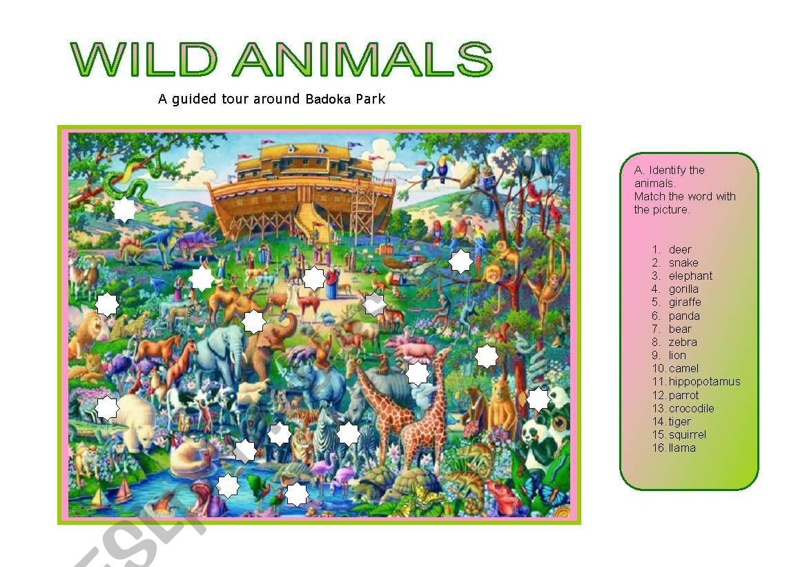 Wild animals - A guided tour around Badoka Park