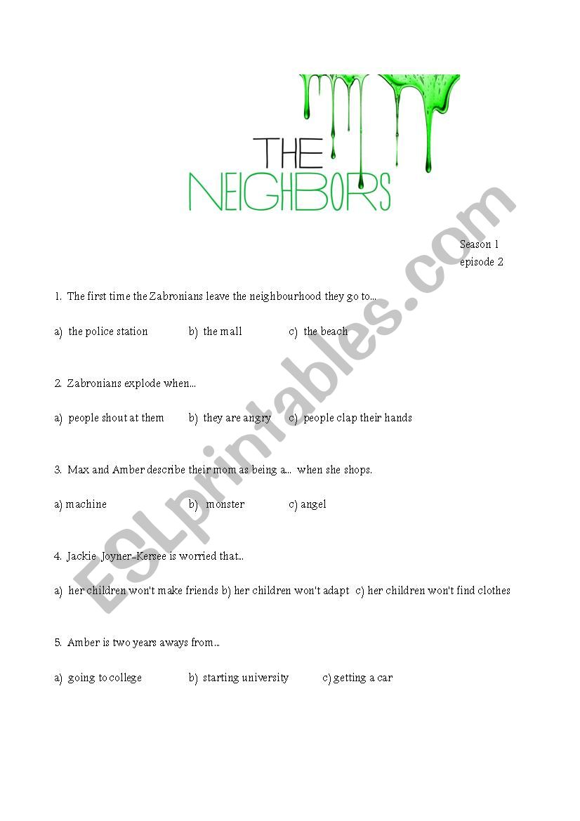 The Neighbors season1 episode2