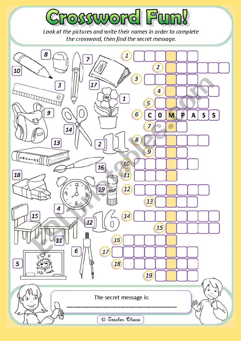 Welcome Back to School! worksheet