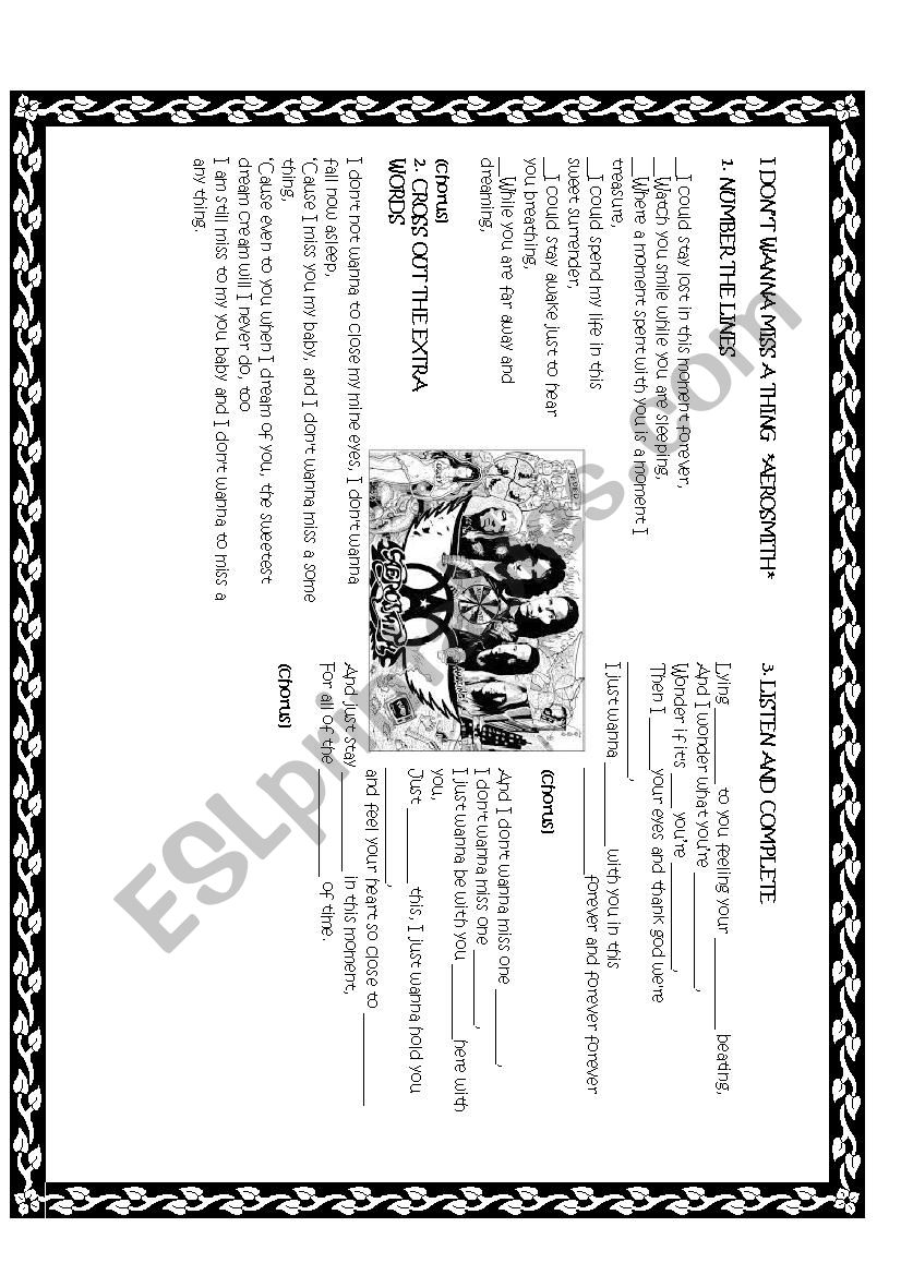 Aerosmith-IdonÂ´t wanna miss a thing