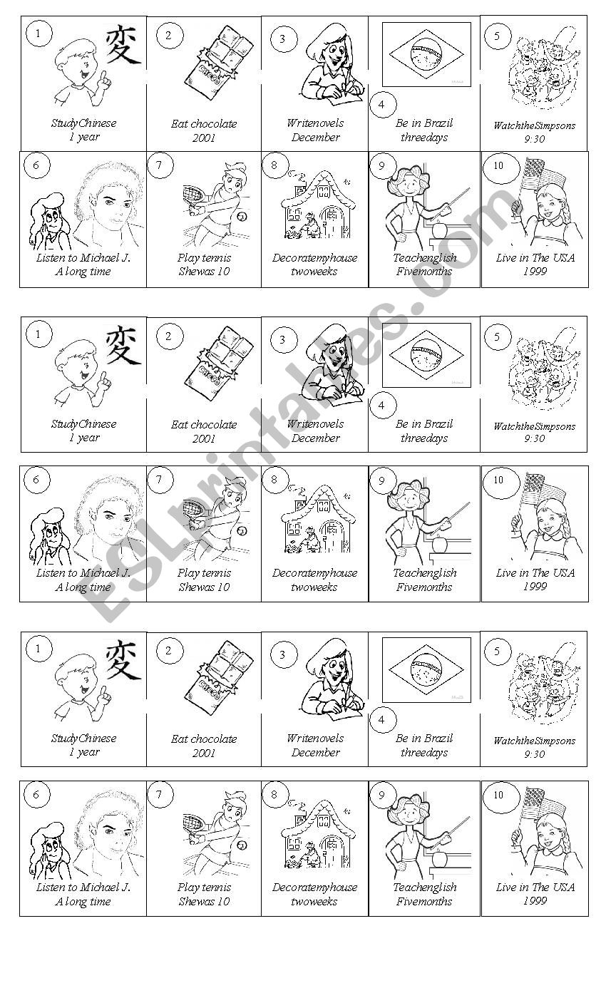 Present Perfect using SINCE and FOR