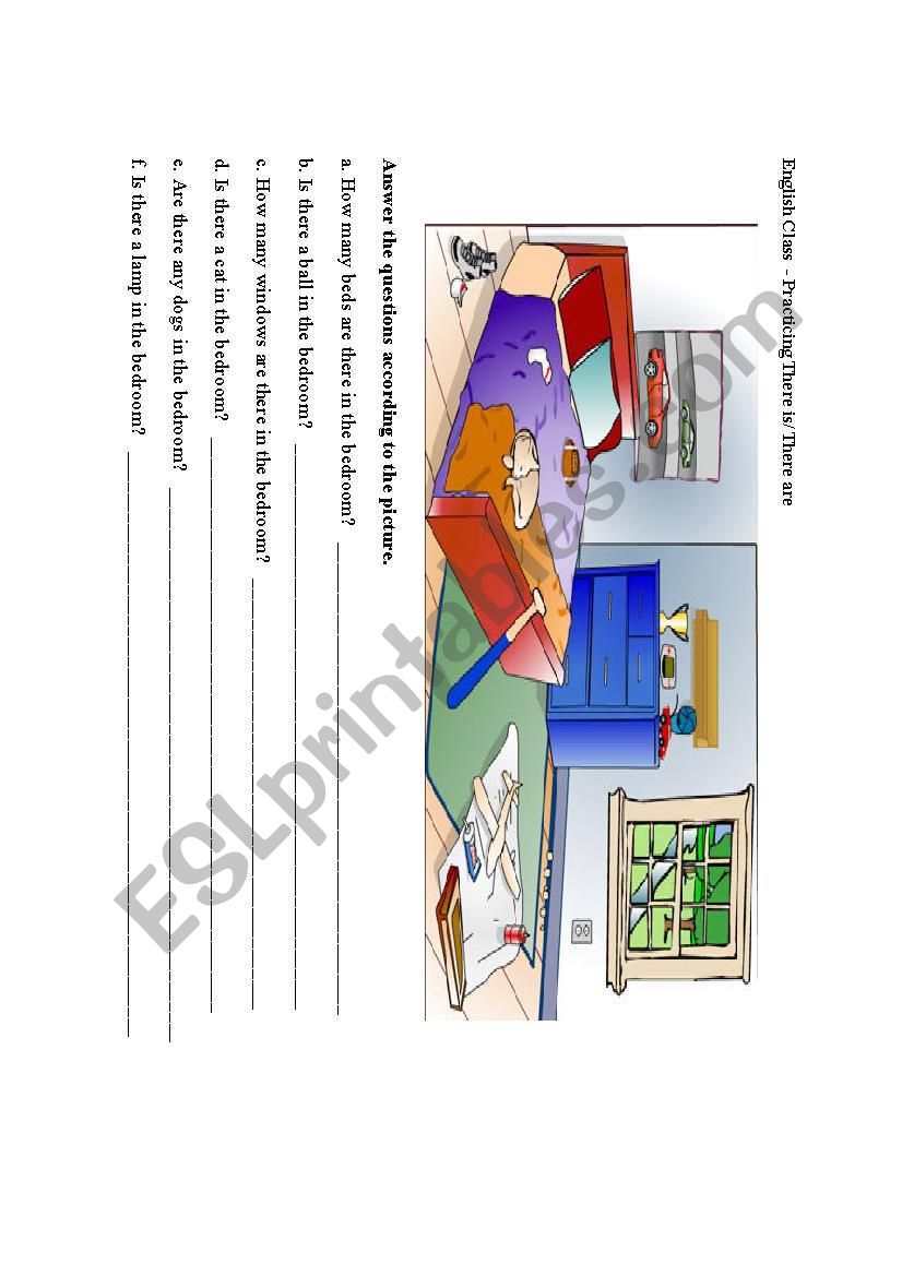 There is... There are worksheet